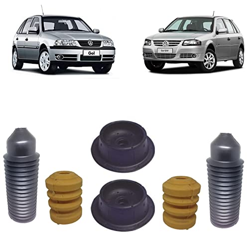 Kit Amortecedor Dianteiro Coxim Batente Coifa Rolamento Gol Parati Saveiro G3 G4