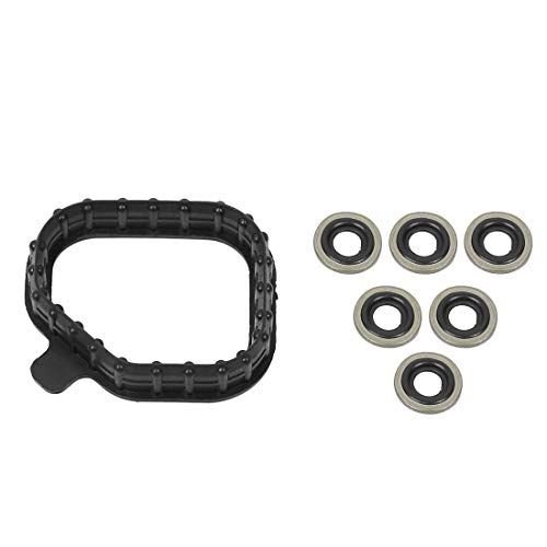 X Autohaux Engine Valve Cover Gasket Set 12030-5A2-A01 For Honda Accord Ex-L Ex Lx-S Lx Sport Coupe Sedan 2.4L K24 2013 2014 2015 2016 2017 #TOP4