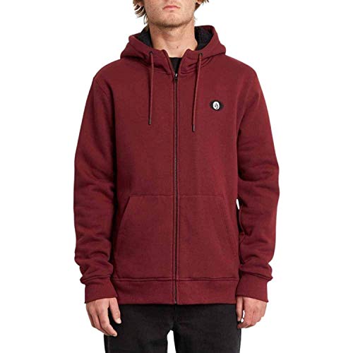 Volcom Single Stone Lined Zip Hoody Small Port