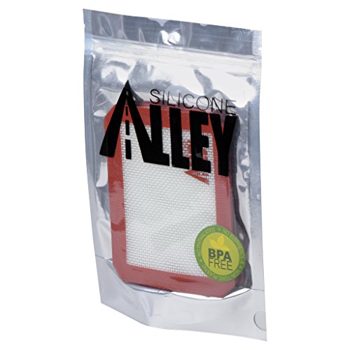 Silicone Alley, 3 Non-Stick Silicone Mat Pad, Small Rectangle 5 X 4 Inch, Red #TOP6