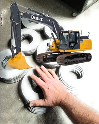 Extra Large Washer 150x72x4mm for Heavy Machinery, Metallic colour, Exterior 150mm, interior 72mm, grueso 4mm - Image 4