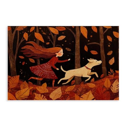 Toile enfant fantaisiste pour deco murale chambre de bebe et salon