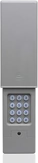 Universal Garage Door Keypad Wireless Keyless Entry Keypad Compatible Chamberlain/LiftMaster/Craftsman/Linear etc Garage Door Opener has Learn Button or DIP Switch,Control 2 Doors