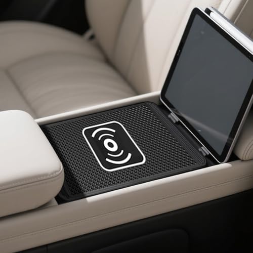 Base de carga inalámbrica para coche con cable de 100 cm y cargador de teléfono inalámbrico 3