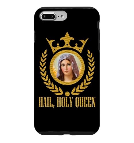 �V���ƒn���Haily Holy Queen Our Blessed Mother Mary �X�}�z�P�[�X iPhone 7 Plus/8 Plus �p