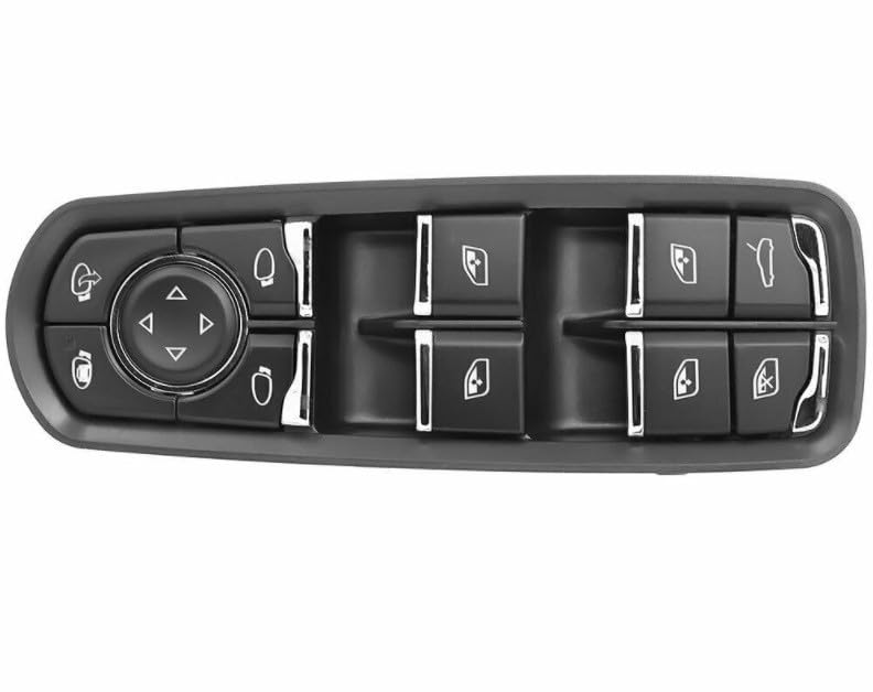 7PP959858AEDML Front Door Window Glass Lift Switch for 11-14 Porsche Paramela