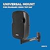 VONYX WMS-02 Heavy-Duty Speaker Wall Mount Brackets, Adjustable Universal PA Speaker Mounts, Durable Secure Hold Bracket Set for DJ Equipment Installation #4