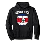 Camiseta de fútbol de Costa Rica para los fans de Costa Rica o los aficionados del equipo costarricense. Apoya a tu equipo con este bonito balón de fútbol con el diseño de la bandera de Costa Rica. Gran regalo para los fanáticos del fútbol para hombres, mujeres y niños.