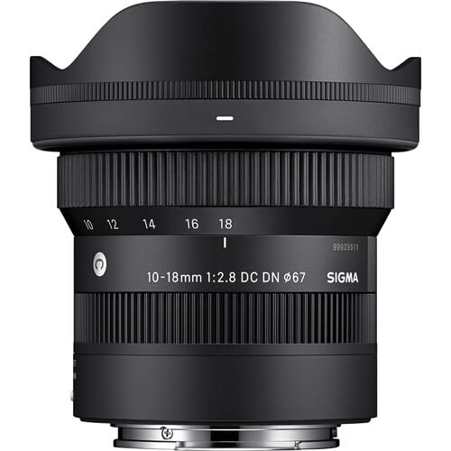 Image of Sigma 10-18mm f2.8 DC DN Contemporary Lens for Sony E with Sunshine Photo Basic Bundle - 4 Years USA Manufacturer Warranty