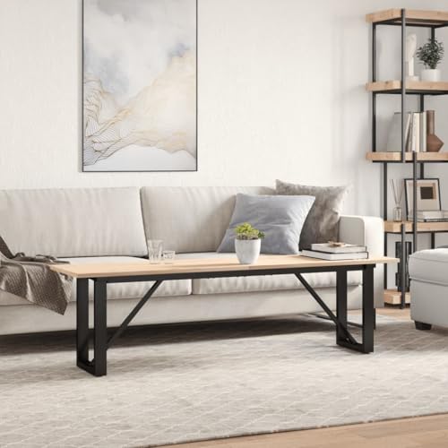 Table basse en bois de pin moderne pour des apéritifs de salon