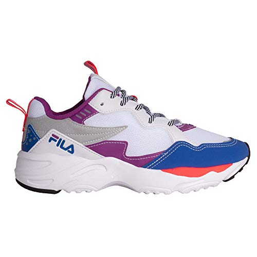 Tênis Fila Rippler, Feminino, Branco/Azul/Roxo/Rosa, 38