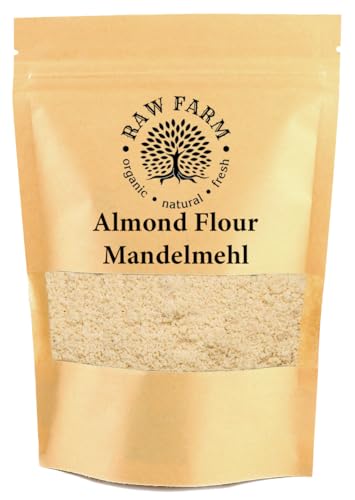 1 kg Mandelmehl – ​​Fein gemahlene, blanchierte Mandeln – Glutenfrei, Keto-freundlich – Perfekt zum Backen, Kochen und für gesunde Rezepte (1000 g, Mandelmehl)