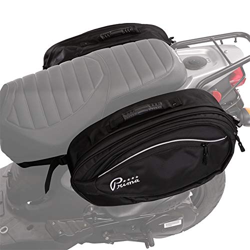 Prima Traveler Saddle Bag (Black); Universal miniatura 1