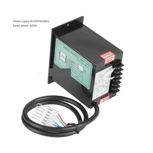 Controlador de velocidad de motor CA para evitar tirones y regular a 220V 400W 4