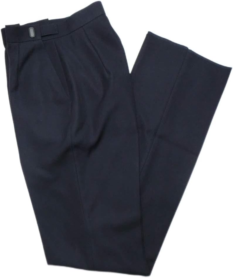 [カンコー学生服] 女子スラックス 濃紺 裏地付き ウエストアジャスター ローライズ美脚ストレッチ M