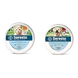 Seresto Collare Antiparassitario Per Gatti & Collare Cani Medio/Grande 8 Kg, 70 Cm
