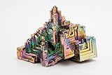 Rainbow Bismuth Crystal WYSIWYG #7 537 Grams Stone Specimen for Collecting Decoration Wicca Reiki Energy Healing 99.99% USA Pure Mineral Element by Awesome Industries