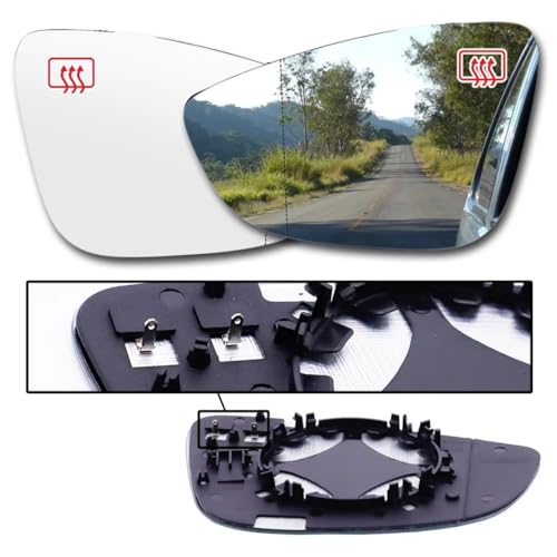 Rétroviseur convexe élimine angle mort compatible Beetle Jetta Scirocco - 2
