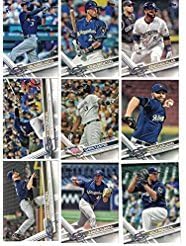 2019, 2018, 2017, 2016, 2015, 2014, 2013 Topps Baseball Card Milwaukee Brewers Team Set Gift Lot (Complete Series 1 & 2 From All 7 Years) 150+ cards Milwaukee Brewers inc. Ryan Braun and Christian Yelich in 7 brand new acrylic cases