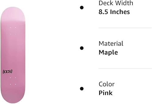 Miniatura 5 de CCS - Tabla de skateboard (madera natural), varios colores