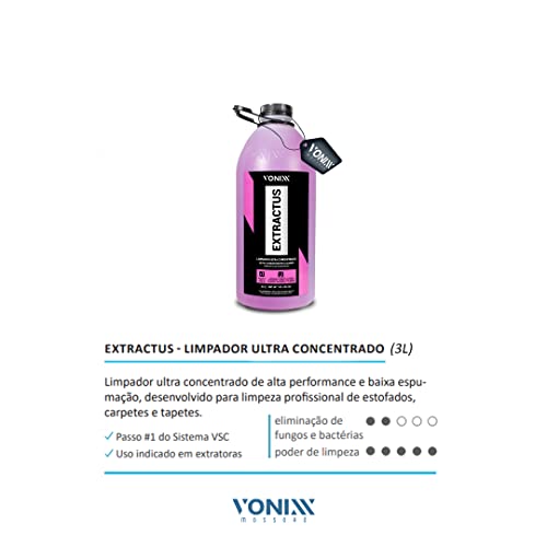 vonixx Limpador Ultra Concentrado Extractus 3 Litros