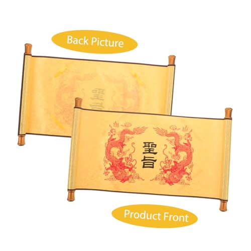 Déguisement d'empereur chinois avec 4 accessoires de scène Cabilock pour le théâtre