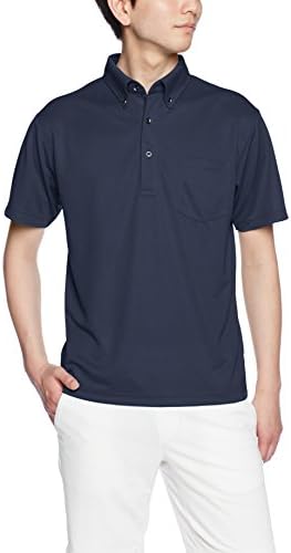 UnitedAthle 592101 Men's Dry Athletic Polo Shirt with Pockets, 4.1 Oz (Button-Down)