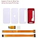 Produktbild MakerHawk Raspberry Pi Zero W Fall Neu, RPI Zero ABS Box Cover Shell-Gehäuse (einfach, für GPIO und Kamera) Kompatibel für Raspberry Pi Zero V1.3 Pi0 mit 2 Stück 15cm Kamera-FFC-Flexkabel