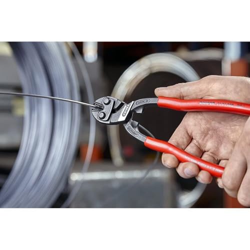 KNIPEX 71 31 250 SBA CoBolt Compact Bolt Cutter with Notched Blade, 10-Inch by KNIPEX - Image 6