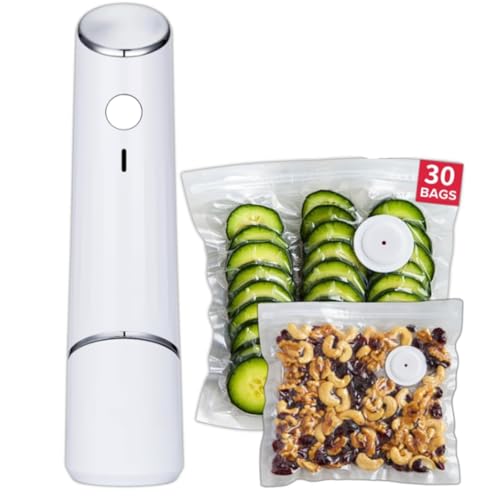 Centromio Food Vacuum Sealer Machine-Compact Handheld Seal Meal Saver 1SET,