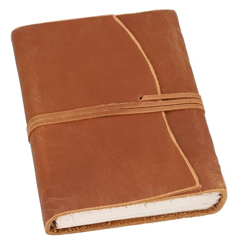 Gusti Leder studio ''Lucia'' Block Notes per Appunti Diario DIN B6 Blocco da disegno Cuoio Tradizionale Album Fotografico Università Ufficio 2P8-24-7