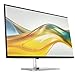 HP 527pq - Series 5 Pro - LED-Monitor - 68.6 cm (27") (26.96" sichtbar) - 2560 x 1440 QHD - IPS - 350 cd/m² - 1500:1-5 ms - HDMI, DisplayPort - Jet Black, Schwarz und Silber (Ständer) - Sm