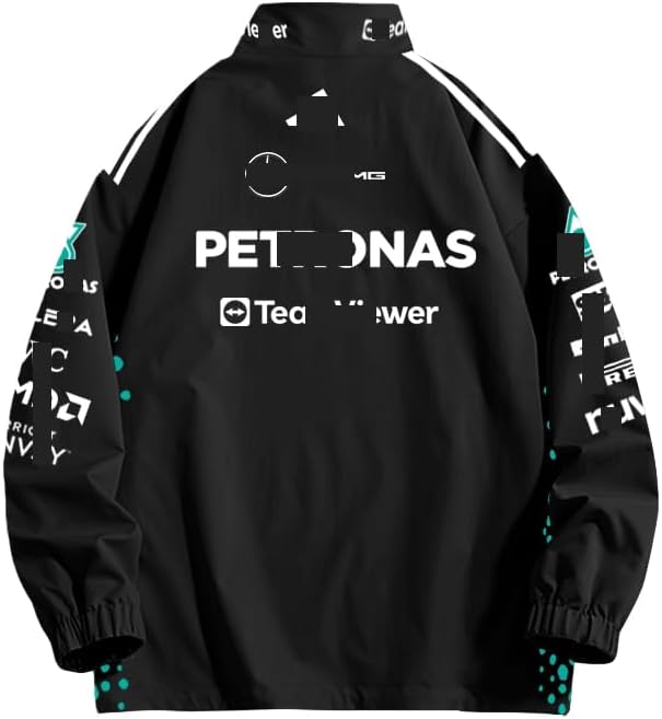 [DJ-A1wayS] F1ハミルトン ジャケット ジョージ・ラッセル レーシングスーツ パーカー 応援ジャージ 防風 防寒 秋冬