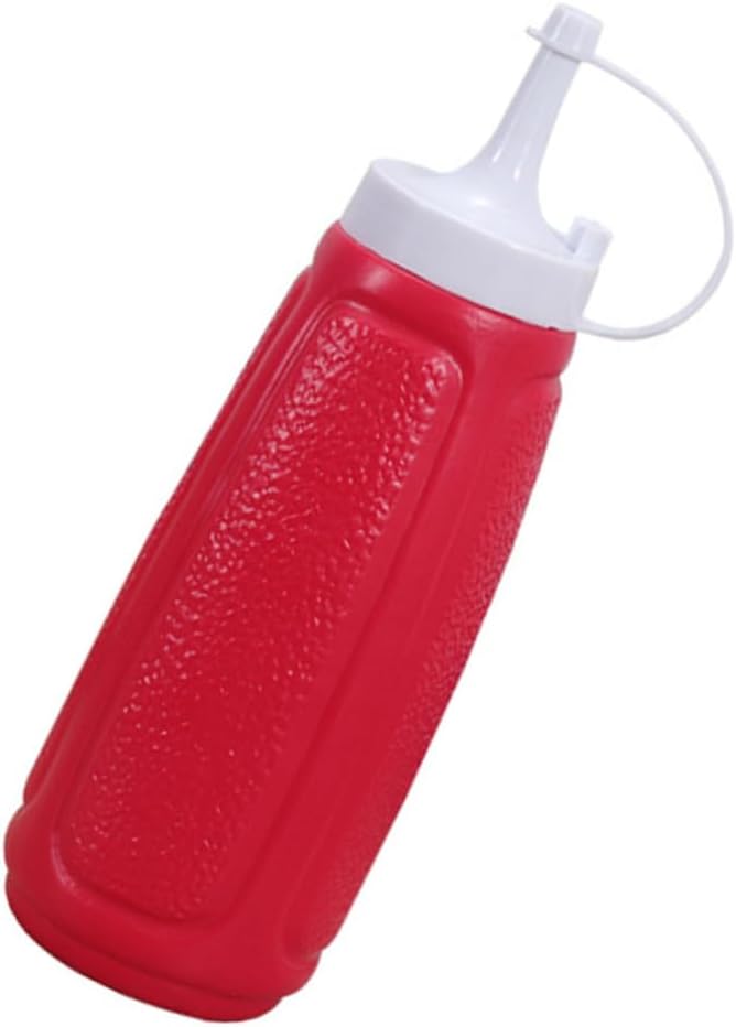 Plastic Squeeze Bottle for Condiments Versatile Jam and Sauce Dispenser Design for Kitchen Use and Easy to Clean for Salad Dressings and More