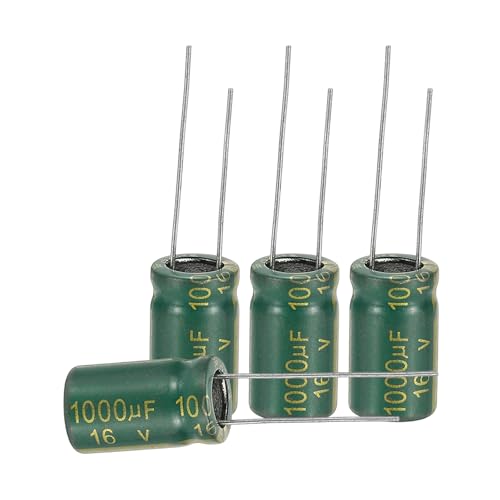 Condensateur 1000uF 16V MECCANIXITY lot de 32 composants radiaux