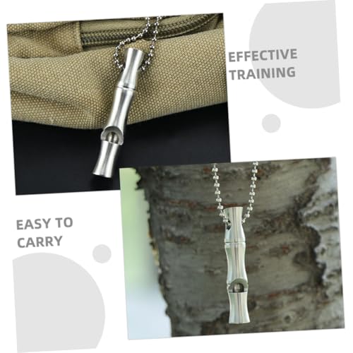 Using ifundom Stainless Steel Training Whistle Outdoors