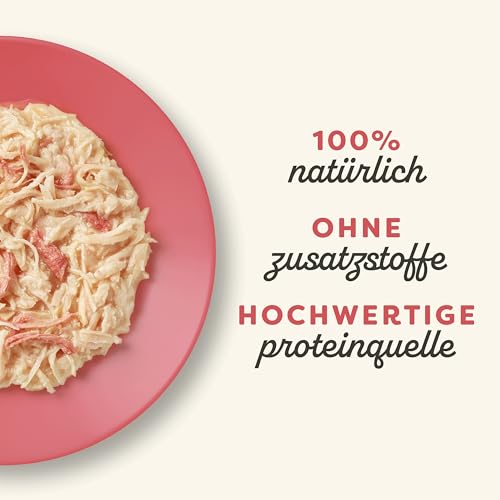 Applaws 100% Natürliches Katzennassfutter, Hühnerbrust mit Ente im Brühe-Topf, 60g (10er Pack)