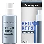Neutrogena Retinol Boost Night Face Cream (1x 50ml), Lightweight Night-Time Moisturiser with Retinol and Hyaluronic Acid, Nourishing Night Cream for Ageing Skin