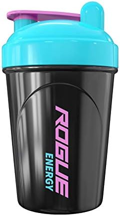 Rogue Energy Shaker Bottle | 16-Ounce, 500ml, BPA Free, Dishwasher Safe, Purple (Epic Loot Edition)