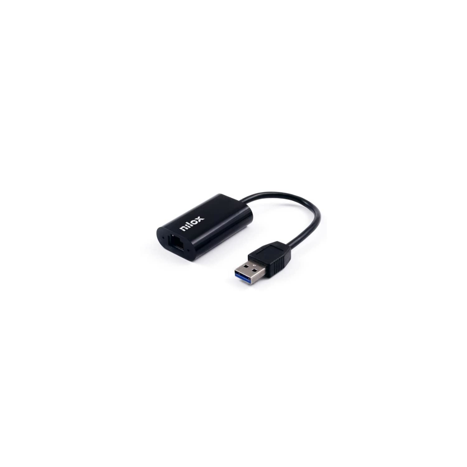 Nilox Adattatore Usb A - RJ45 M/H - 4
