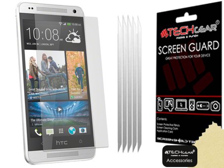 TECHGEAR [5 Pack] Anti Glare Screen Protectors for HTC One Mini - Matte Lcd Screen Protector Guards Compatible with HTC One Mini