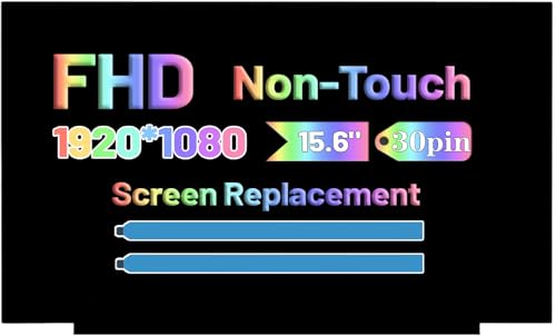 Image of Non-Touch Screen Replacement for Lenovo IdeaPad 5-15ITL05 5-15ARE05 5-15ALC05 5-15IIL05 5-15ITL05 5-15ABA7 5-15IAL7 5D10W69936 15.6 inch Non-Touch FullHD 1080P LCD LED Display Panel (Not for Touch)