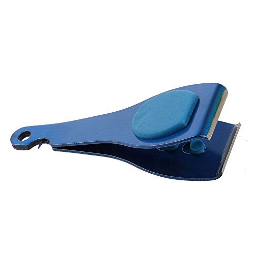 MMRM Acero inoxidable Nueva Pesca con mosca Pez Línea de la trenza de costura de cadena del cortador del clavo de la pinza azul