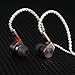 Linsoul TIN Audio T2 HiFi in Ear Monitor, 2DD Double Dynamic Driver IEM, Wired Earbuds, Metal Bass Headphones, with 3.5mm 2pin IEM Cable for DJ Musician