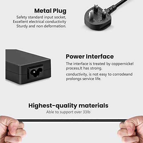 Zosam 45W USB C Laptop Charger Compatible with Chromebook, HP, Dell, Lenovo, Acer, Asus, Samsung, Google, USB Type-C Power Adapter - Image 2