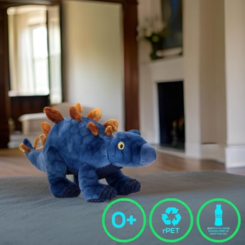 Deluxe Paws 100% recyceltes Plüsch-Eco-Spielzeug (Stegosaurus)