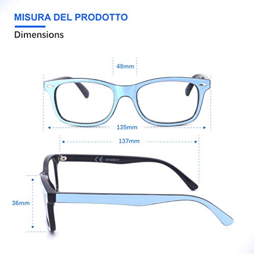 NEWVISION®,Occhiali da Lettura,Occhiali premontati...