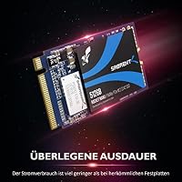 SABRENT 2242 M.2 NVMe SSD 512GB, Interne SSD 1700 MB/s Lesen, 42 mm PCIe 3.0 X4, Internes Solid State Drive, High Performance kompatibel mit Allen PCs, NUCs und Laptops (SB-1342-512) – Ansicht 7