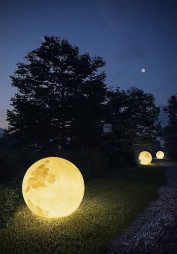 Solución de iluminación con la lámpara de pie LED recargable de luna 7