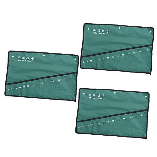 Uonlytech Rolo De 3 Unidades Chaves De Soquete Suporte De Chave Allen Porta-chaves Chaves De Engrena